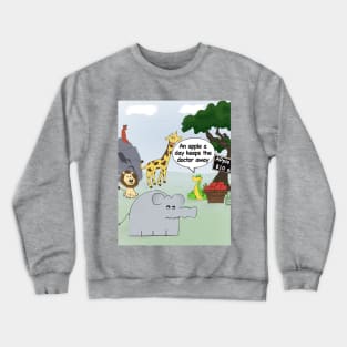 Enormously Funny Cartoons Snakeoil Crewneck Sweatshirt